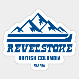 Revelstoke British Columbia Ski Sticker